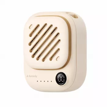 AEL Aecooly Click 01 Mini Portable Neck Fan - Beige