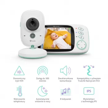 TLF TrueLife NannyCam H32 Pro Baby Monitor