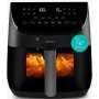 MEDION MD 13060 X20 XXL Air Fryer 6.6 L Black 1700 W with Food Thermometer