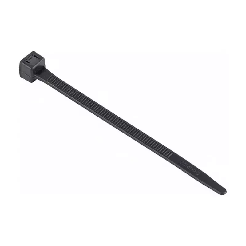 WKK Black UV-Stabilized Cable Tie 300x4.8mm 100 pcs