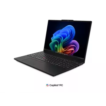 Lenovo ThinkPad T16 G5 Intel Laptop - 16 inch WUXGA IPS Anti-Glare, Intel Core Ultra 7 355, 32GB LPDDR5X, 512GB SSD, Intel Graphics, Windows 11 Pro, Wi-Fi 7, Bluetooth 5.4, Black