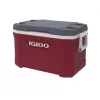 Igloo Latitude Cool Box 52 49L, Red