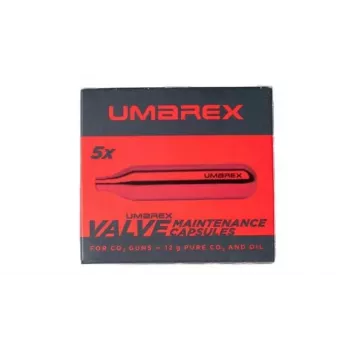 UMR CO2 Capsule 5 pcs 12 g Cleaning and Lubricating