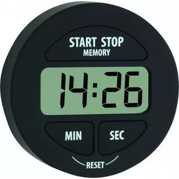 TFA 38.2022.01 Digital Thermo-Hygrometer, Black