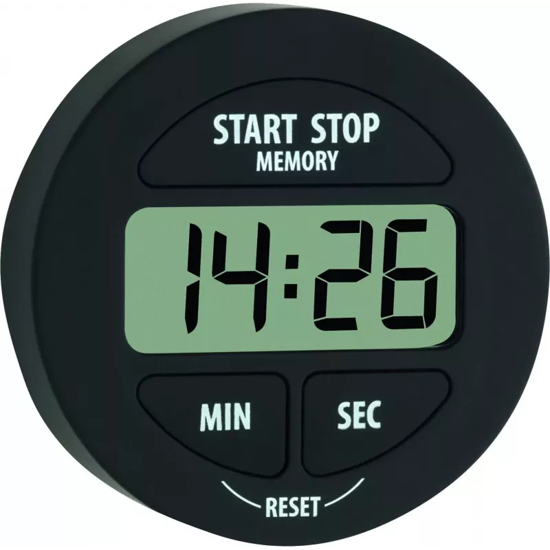 TFA 38.2022.01 Digital Thermo-Hygrometer, Black