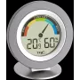 TFA 30.5019 Thermo-Hygrometer COSY - Digital Indoor Thermometer and Humidity Meter with Max/Min Memory, Comfort Zone Indicator, LCD Display, White