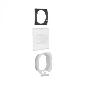 Berker 1010 71 00 Sealing Set for Rocker Switches and Push-buttons, IP44, Black