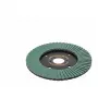 RHODIUS LSZ F Vision Flap Disc 125x22.23mm P40 Zirconia Alumina