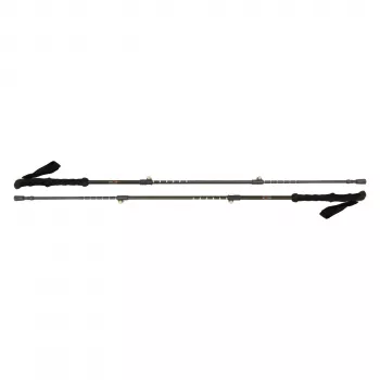 Origin Outdoors Nūjas Trekking Poles Flip-Lock 67-135 cm Black/Grey