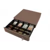 OLYMPIA M405 Electronic Cash Drawer, Black, 4 Banknote/8 Coin Compartments, 24V, RJ11/RJ12, 1.5m Cable