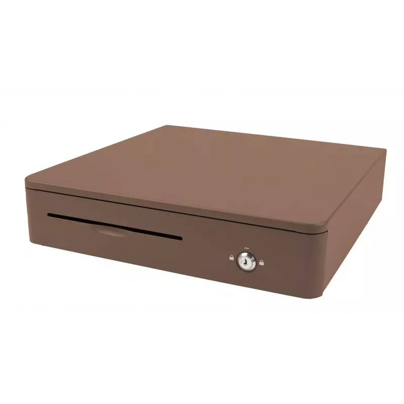 OLYMPIA M405 Electronic Cash Drawer, Black, 4 Banknote/8 Coin Compartments, 24V, RJ11/RJ12, 1.5m Cable