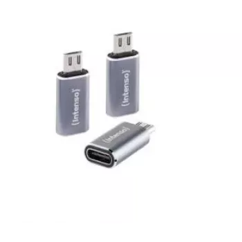 Intenso USB-C to Micro-USB Adapter C480M, Black, 480 Mbps