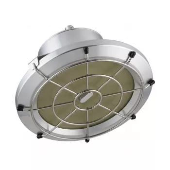 SYNERGY21 LED Spot Pendant Light UFO with Ball Protection Cage M 150W 18000lm 4000K IP65 Black