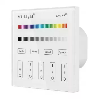 MIBOXER T3 LED Remote Control Smart Panel RGB/RGB-W 4 Zones Milight/Miboxer
