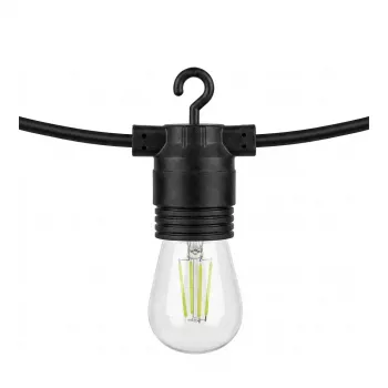 SYNERGY21 LED Retrofit E27 S14 Pink 2W for String Lights