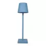 SYNERGY21 LED Table Lamp Rechargeable Battery - Touch Switch Dimmable - Blue