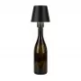 SYNERGY21 LED Table Lamp Rechargeable Battery for Bottles - Outdoor IP54 - Touch Switch Dimmable - Anthracite