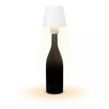 SYNERGY21 Synergy 21 LED Table Lamp Rechargeable Battery for Bottles Outdoor IP54 Touch Switch Dimmable White