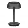 SYNERGY21 LED Table Lamp SOLAR/Rechargeable Battery, Outdoor IP54, Touch Switch Dimmable, Transparent-Black