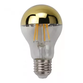 SYNERGY21 LED Retrofit E27 A60 Bulb 6W Warm White Gold