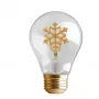 SYNERGY21 LED Retrofit E40 Decorative Bulb Christmas Snowflake Rechargeable