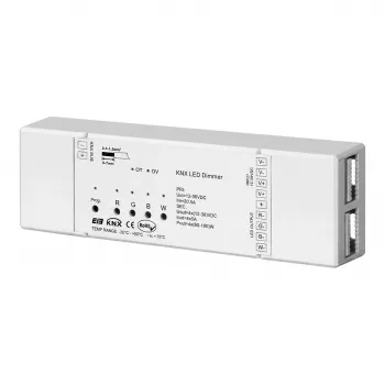 SYNERGY21 LED Controller EOS 08 KNX Dimmer 4x5A with Dynamic Color Effects