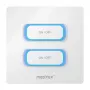 MIBOXER ESW2 2-Gang Smart Switch WiFi + 2.4GHz Motion Sensor Dimmer for Milight/Miboxer (White)