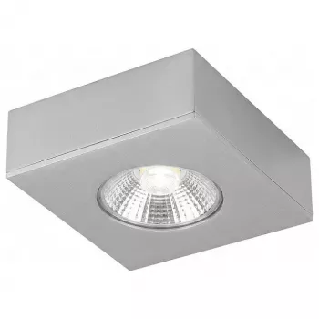 Synergy 21 LED Recessed Ceiling Spot Helios Silver - Square - Surface-Mounted Frame