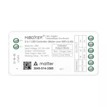 MIBOXER FUT035S+ LED Controller S-Series 2in1 Dual White/Dim DC12/24V