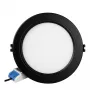 Miboxer Synergy 21 Round LED Panel 6W RGB+CCT with RF and Wi-Fi Black (FUT068B)
