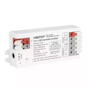 MIBOXER LED Controller E-Series 2in1 Single Color / Dual White (CCT) 2.4GHz RF E2-RF