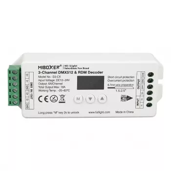 MIBOXER D5-CX LED DMX 5-Channel Controller DMX Series