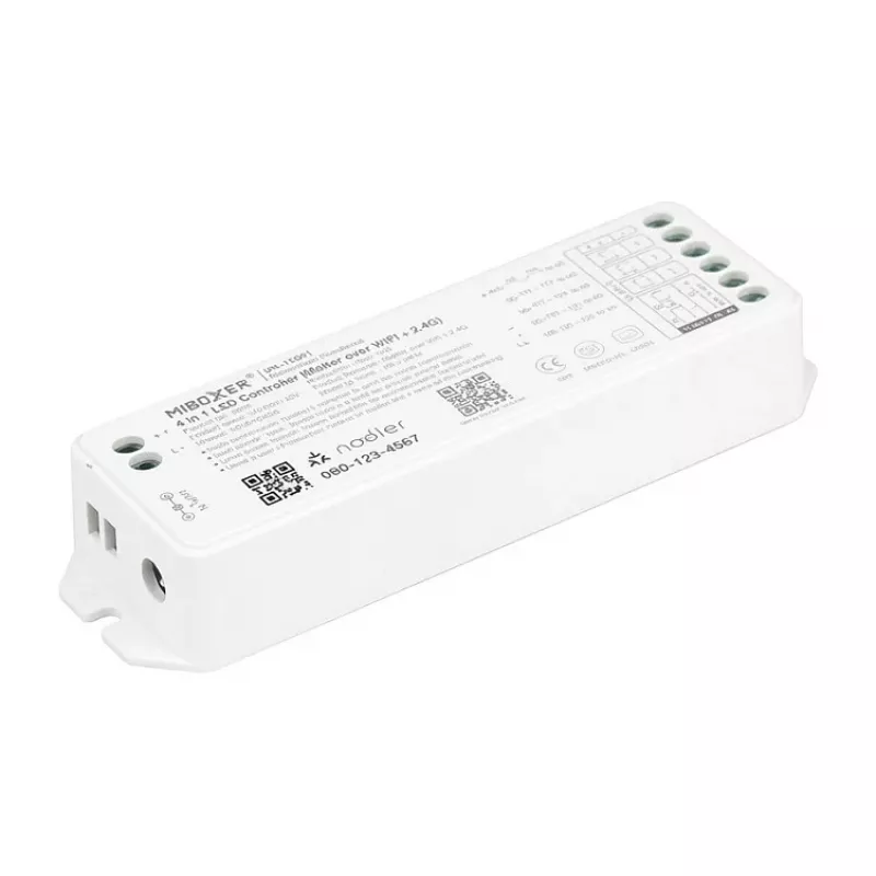 MIBOXER ML5 LED Controller Matter Series 5in1 RGB-WW (RGB-CCT) DC12-24V Matter Over WiFi + 2.4G