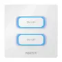 Synergy 21 LED Remote Control 2-Gang Smart Switch 2.4GHz Motion Sensor + Dimmer for Milight/Miboxer (White) (ESR2)