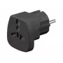Goobay 94028 Travel Adapter Type F Schuko White