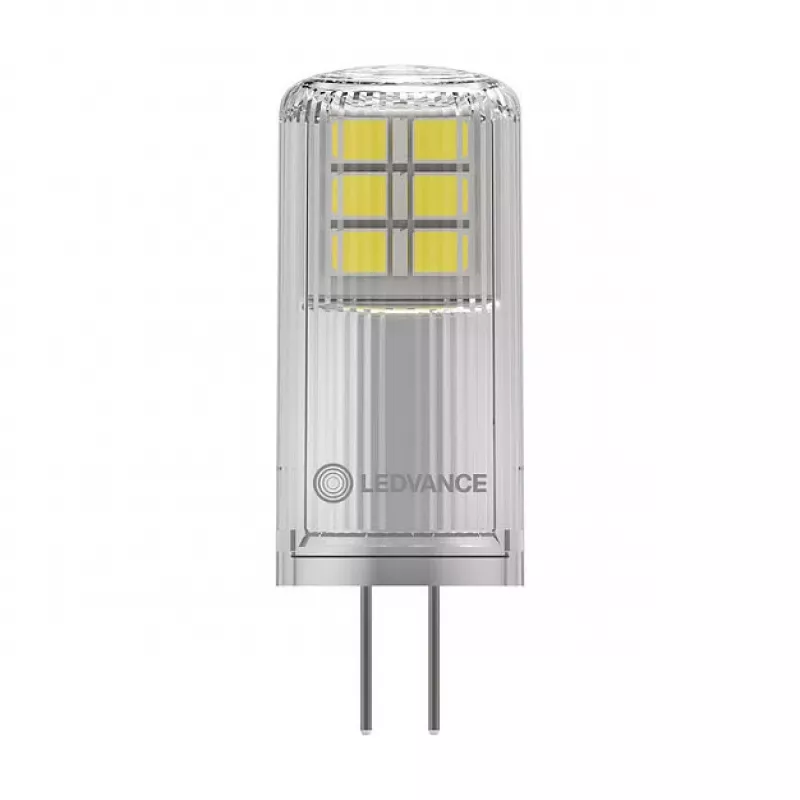 OSRAM LED PIN 12V P 2.2W 827 Clear G4 12V Low-Voltage LED Lamp with Plug Base