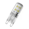 OSRAM LED PIN G9 P 1.9W 827 Clear G9 LED Lamp with Retrofit Plug Base