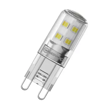 OSRAM LED PIN G9 P 1.9W 827 Clear G9 LED Lamp with Retrofit Plug Base
