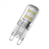 OSRAM LED PIN G9 P 1.9W 827 Clear G9 LED Lamp with Retrofit Plug Base