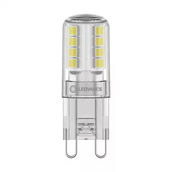 OSRAM LED PIN G9 2.6W 827 Clear G9 LED Lamp with Retrofit Plug Base