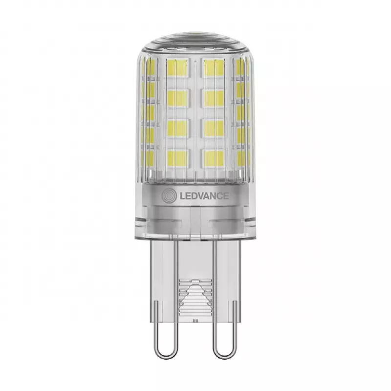 Osram LED PIN G9 P 4.2W 827 Clear G9 LED Lamp with Retrofit Plug Base