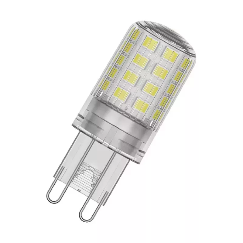 Osram LED PIN G9 P 4.2W 827 Clear G9 LED Lamp with Retrofit Plug Base