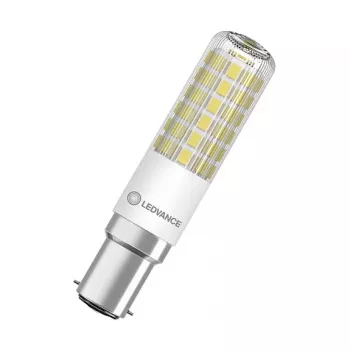 OSRAM LED SPECIAL T 6.5W 827 Clear B15d Tubular LED Lamp, 806 lm, 2700 K, Warm White, Non-Dimmable, Pack of 2