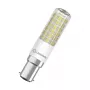 OSRAM LED SPECIAL T 6.5W 827 Clear B15d Tubular LED Lamp, 806 lm, 2700 K, Warm White, Non-Dimmable, Pack of 2