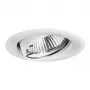 BRUMBERG 01-71010 NV Recessed Spotlight 50W GX5.3, Steel, White, Swiveling