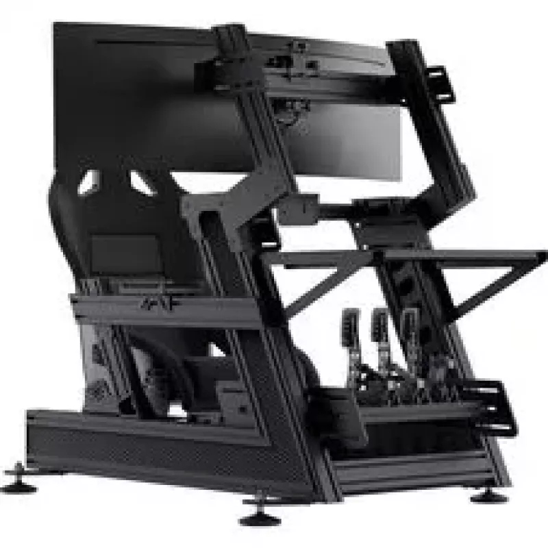 TrackTime Series One Single Screen Mount - Matte Black, 17 inch-32 inch, 8kg Capacity, VESA 75x100