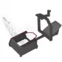 TrackTime Series One Seat Rails - Black, 180mm Adjustment, Heavy-Duty Steel for Sim Racing Cockpits
