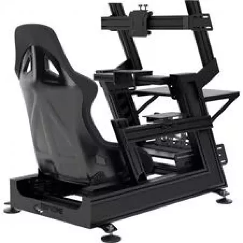 TrackTime Series One Side Mount - CNC Machined Anodized Aluminum - Black