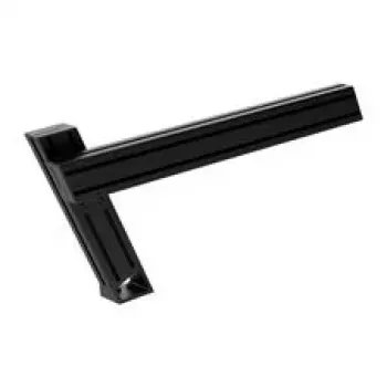 TrackTime Series One Side Mount - CNC Machined Anodized Aluminum - Black