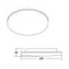 Brumberg 12511073 AB-Downlight BYAM Round White 857 on/off 18W 230V IP65